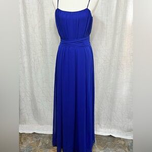 Elegant Royal Blue Dress
